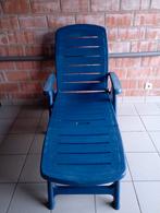 chaise longue d'été avec coussin de siège assorti, Jardin & Terrasse, Enlèvement, Utilisé, Synthétique, Mobile