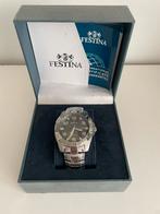 Festina herenhorloge – met doos en garantieboekje, Handtassen en Accessoires, Horloges | Heren, Staal, Staal, Polshorloge, Zo goed als nieuw