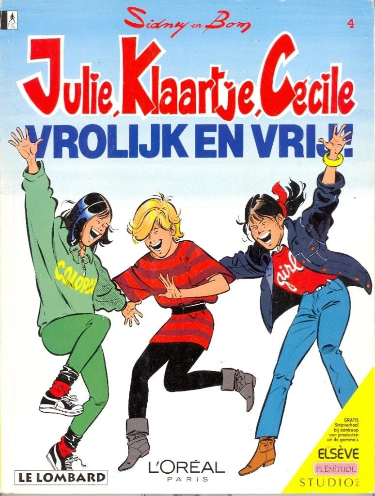 Julie, Klaartje, Cecile nr's 4 en 8 - reklameuitgave., Plusieurs BD, Enlèvement ou Envoi, Utilisé