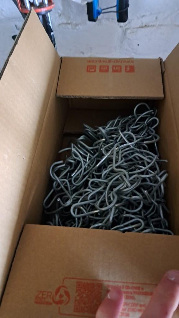 Metalen klemmen vloerverwarming (Begetube), Ophalen, Nieuw