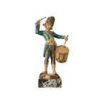 Italiaans soldaten beeldje – Carrara marmer voet, Enlèvement ou Envoi