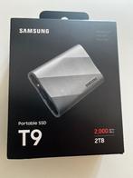 SAMSUNG T9 PORTABLE SSD 2TB GRIJS, Informatique & Logiciels, Disques durs, Neuf, 2TB, SSD, Enlèvement