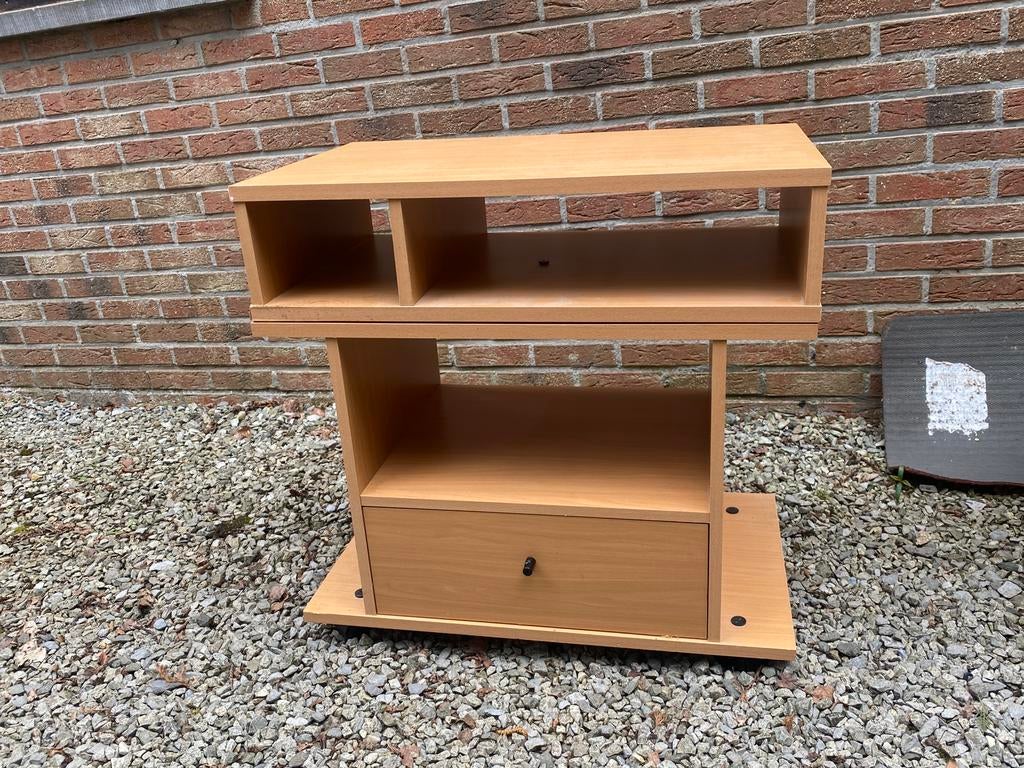 Petit meuble télévision sur roulette, Ophalen, Gebruikt, 50 tot 100 cm, Minder dan 100 cm