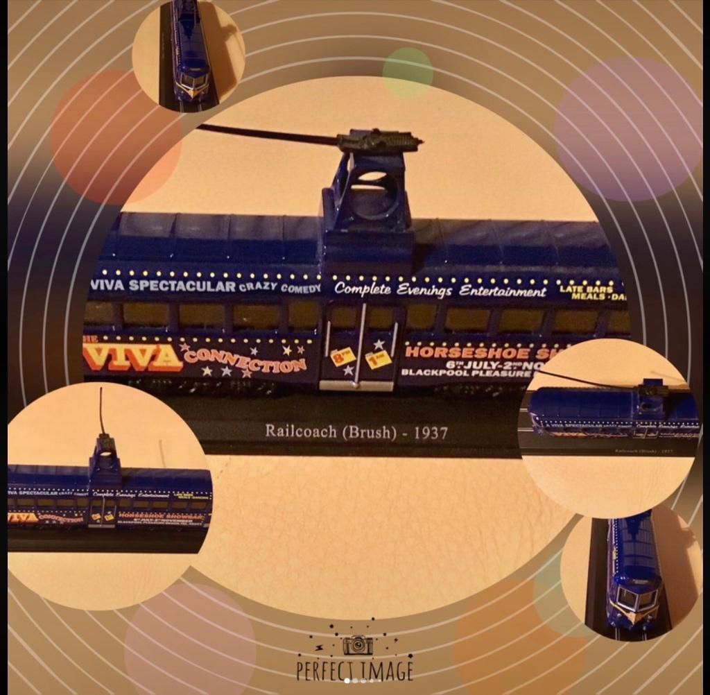 Tramway miniature Railcoach Éditions Atlas, Ophalen of Verzenden, Zo goed als nieuw, Locomotief, Overige merken