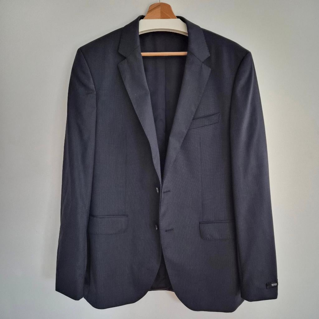 Veste blazer Hugo Boss bleu marin - 98 (M/L), Vêtements | Hommes, Costumes & Vestes, Boss, Comme neuf, Bleu, Enlèvement