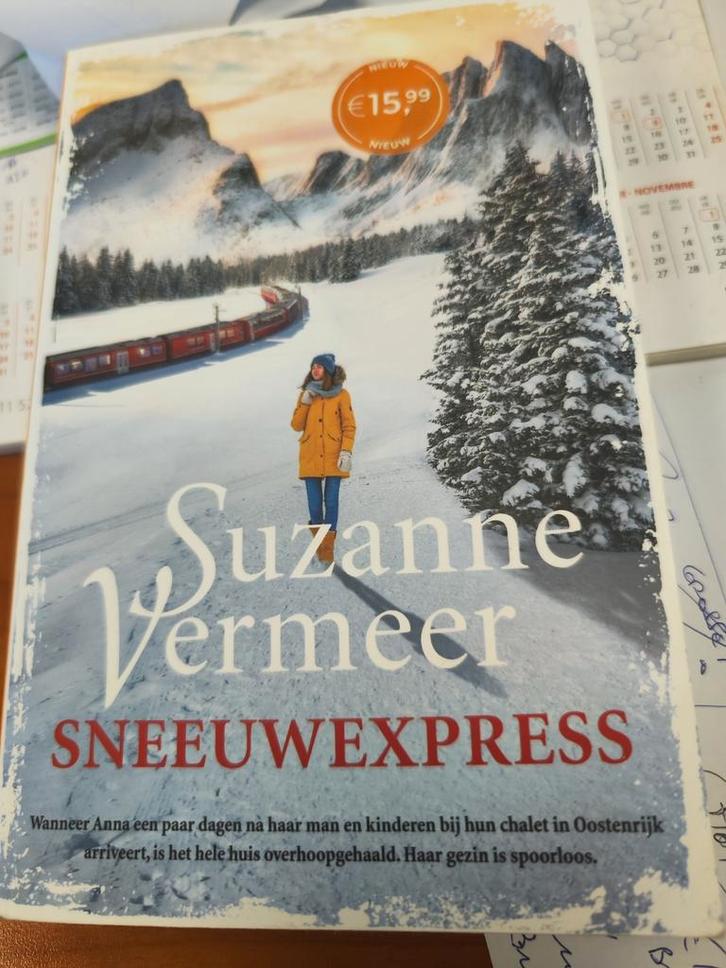 Suzanne Vermeer - Sneeuwexpress, Livres, Thrillers, Enlèvement ou Envoi