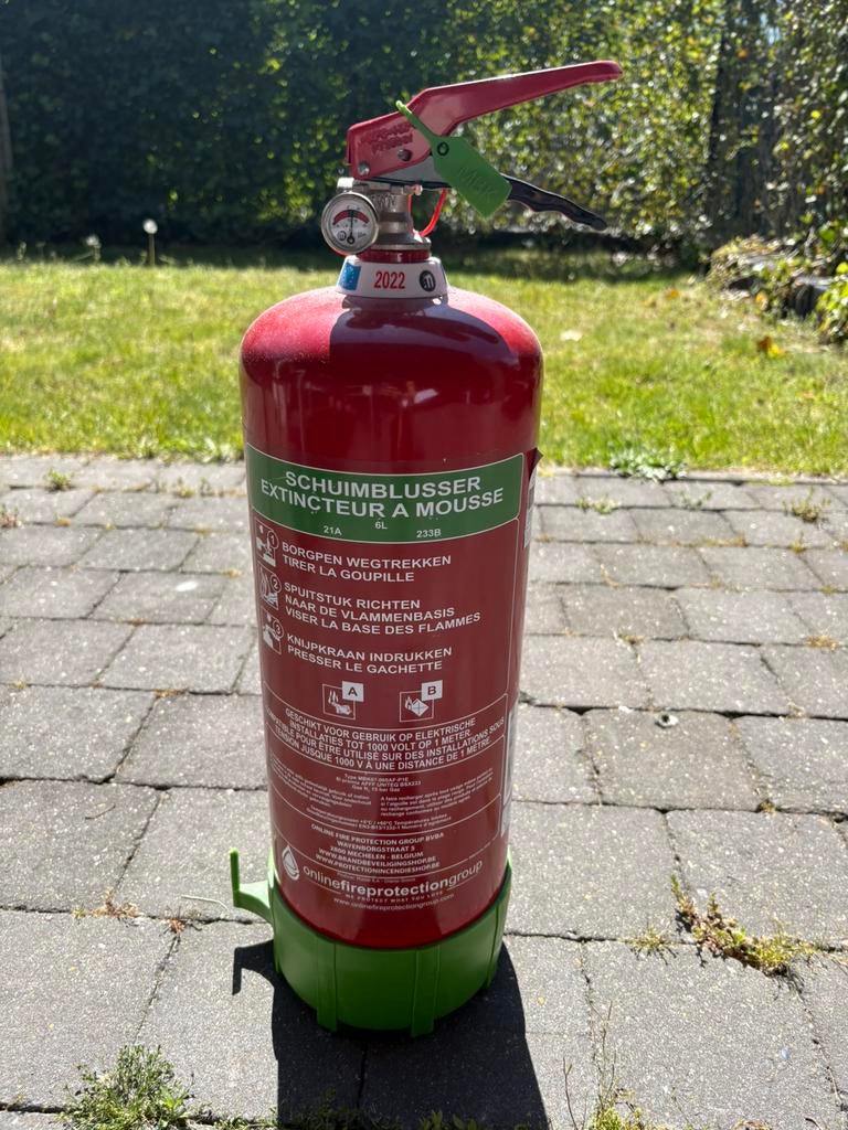 Schuimblusser, Ophalen, Zo goed als nieuw