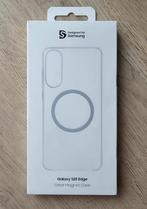 Coque Samsung originale S25 Edge Galaxy Clear Case Magnet, Enlèvement, Comme neuf
