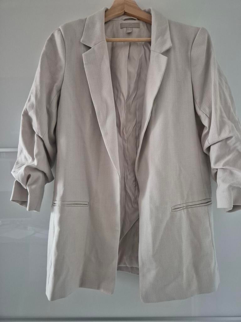 Blazer beige fluide H&M, neuf, Enlèvement ou Envoi, Beige