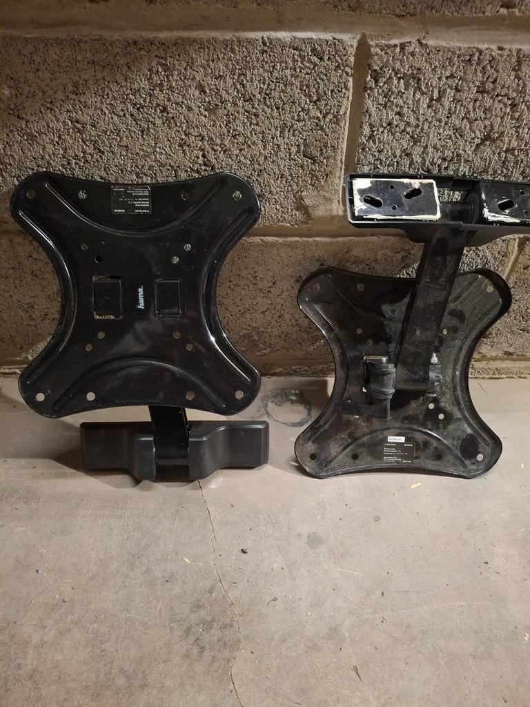 Support mural tv, TV, Hi-fi & Vidéo, Support de télévision, Comme neuf, Enlèvement ou Envoi