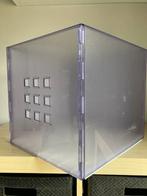 Boîte Ikea Kallax Lekman bleue transparente - 10 disponibles, Enlèvement, Utilisé