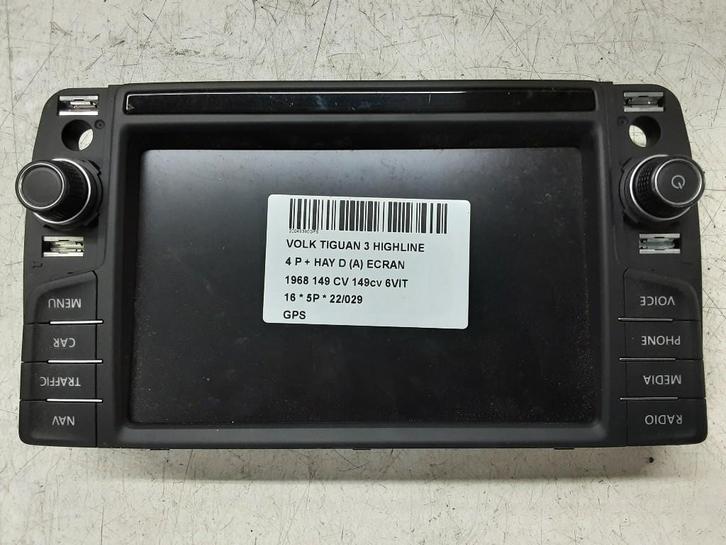 AFFICHEUR / ECRAN Volkswagen Tiguan (AD1) (5G0919606), Autos : Pièces & Accessoires, Autres pièces automobiles, Volkswagen, Utilisé