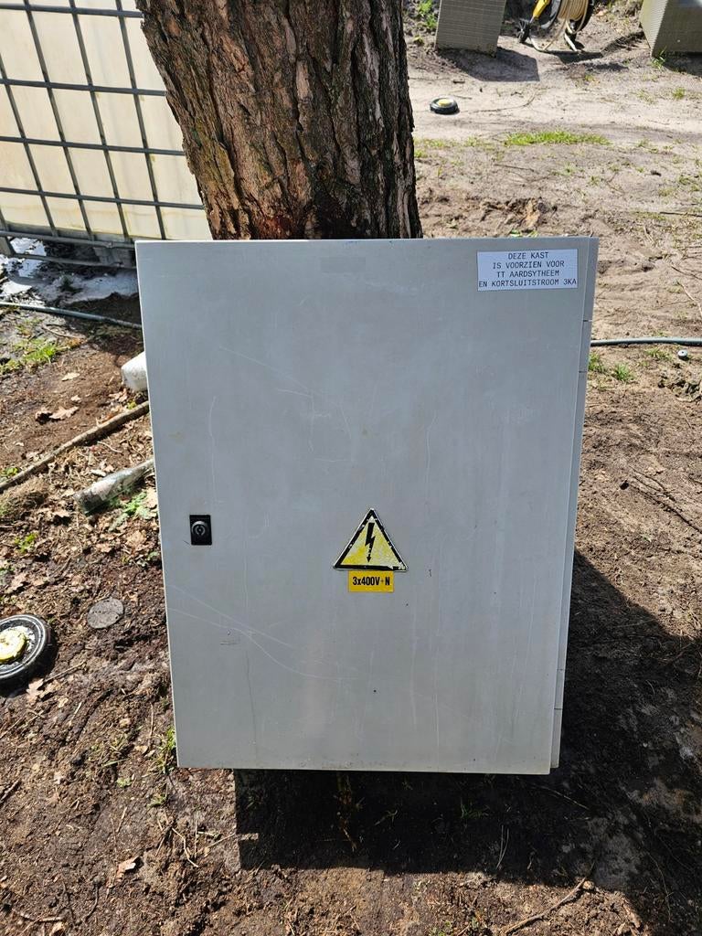 Werfkast met aansluitmodule, Ophalen, Stopcontact