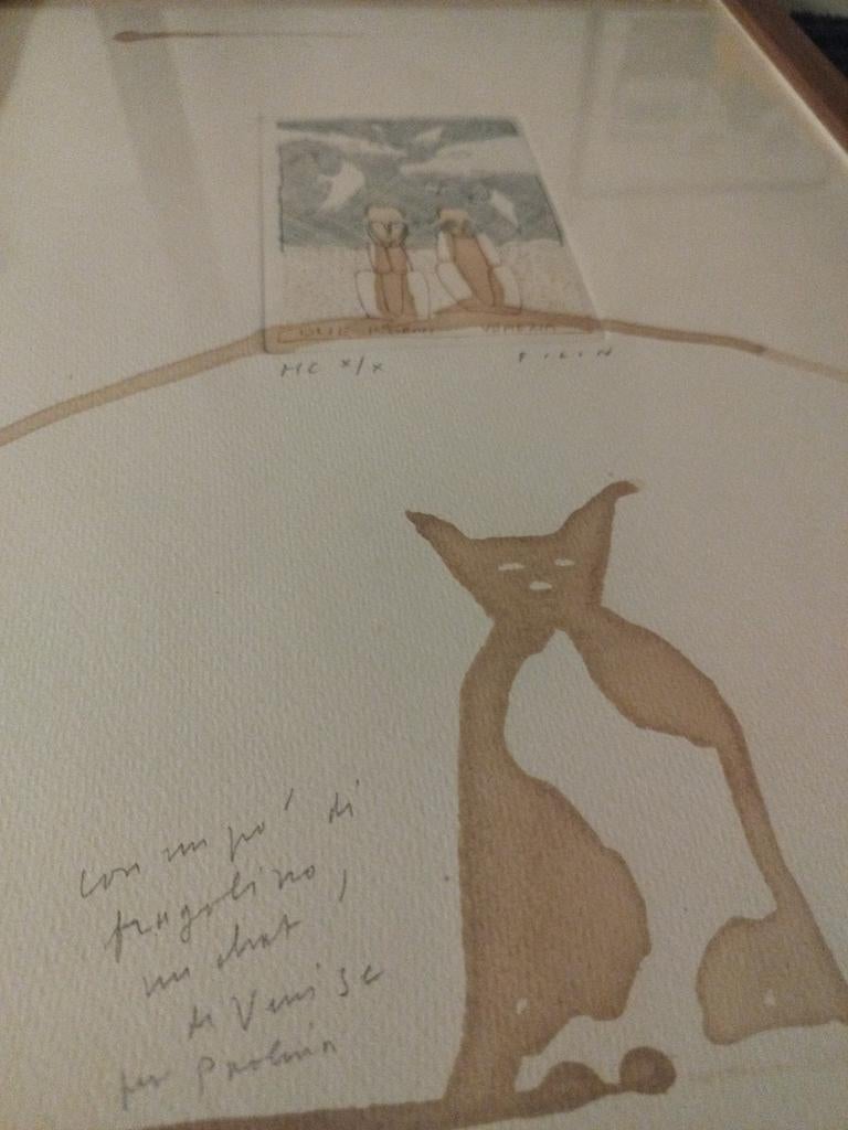 Jean-Michel Folon, Antiquités & Art, Enlèvement