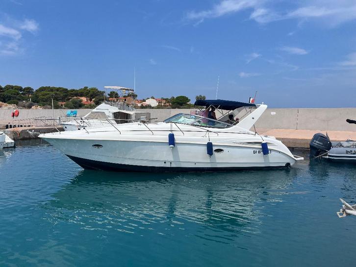 speedboot SILVERTON, Watersport en Boten, Motorboten en Motorjachten, Gebruikt, Polyester, 9 tot 12 meter, Diesel, Binnenboordmotor