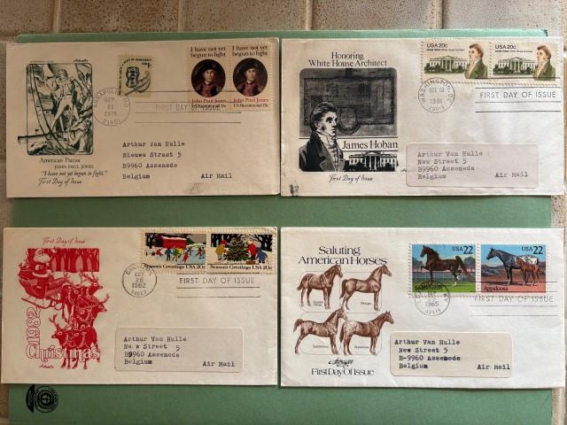 Enveloppen USA, Ophalen, Envelop