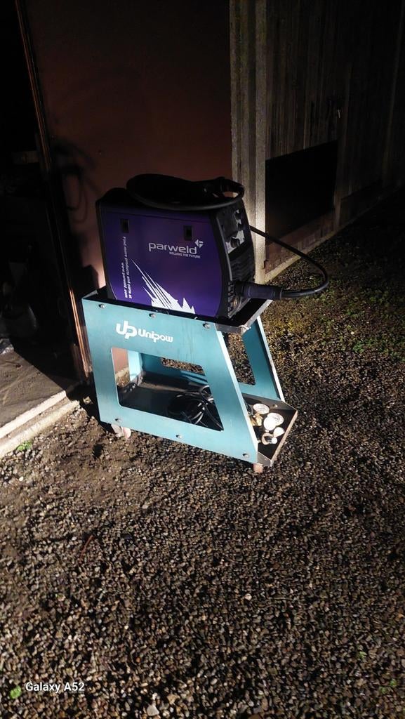 Parweld xti-201 tig mig mag électrode, Ophalen