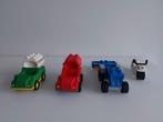 4 véhicules doubles (tracteur, moto, camion de pompiers, cam, Enfants & Bébés, Enlèvement ou Envoi, Duplo