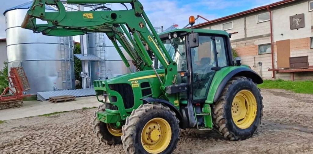 John Deere 6130 met voorlader - BJ 2011 - 9823 werkuren, John Deere, 80 tot 120 Pk, Gebruikt, Ophalen of Verzenden