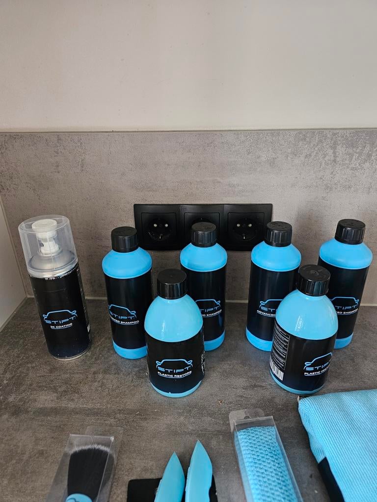 Stipt poetsspullen, Auto diversen, Ophalen