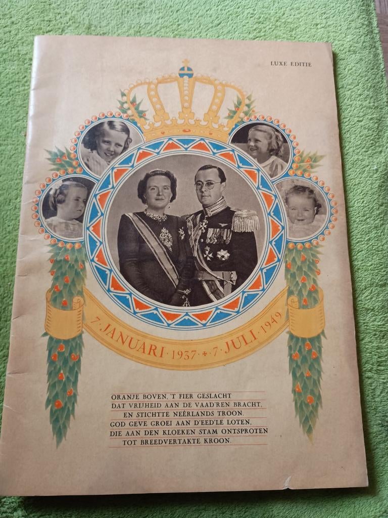 Luxe editie tijdschrift verloving prins Bernhard en Juliana, Enlèvement ou Envoi