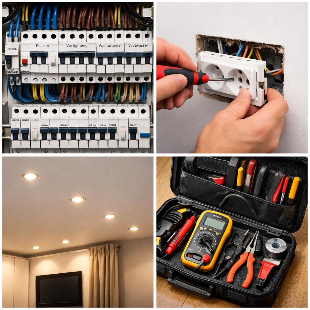 Elektricien kleine en middelgrote elektriciteitswerken, Services & Professionnels, Électriciens