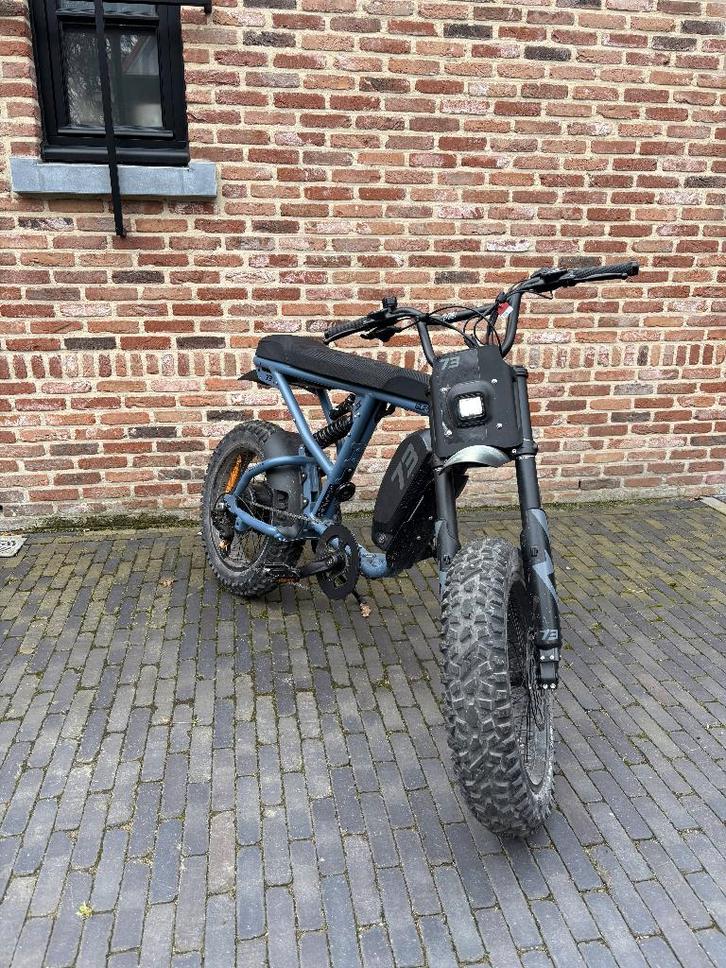 Fatbike SUPER73 R-Adventure Panthro Blue, Fietsen en Brommers, Elektrische fietsen, Zo goed als nieuw, Overige merken, 59 cm of meer