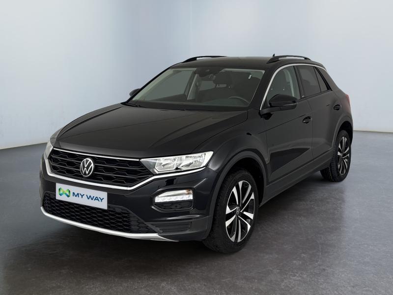 Volkswagen T-Roc United*Carplay*Caméra*Capteurs Av/Ar*Clim, Euro 6, Zwart, Bedrijf, Handgeschakeld