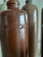 Verzameling van 6 authentieke jeneverflessen, Ophalen of Verzenden