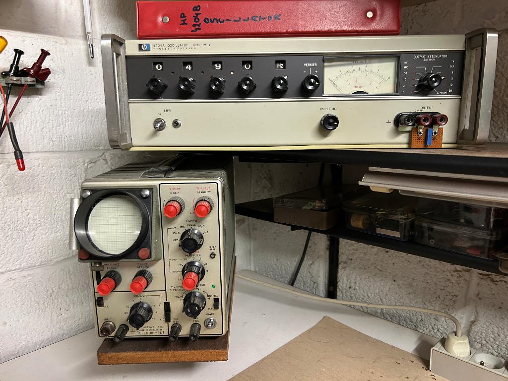 Vintage electronic test equipment collection, Ophalen of Verzenden, Gebruikt, Multimeter