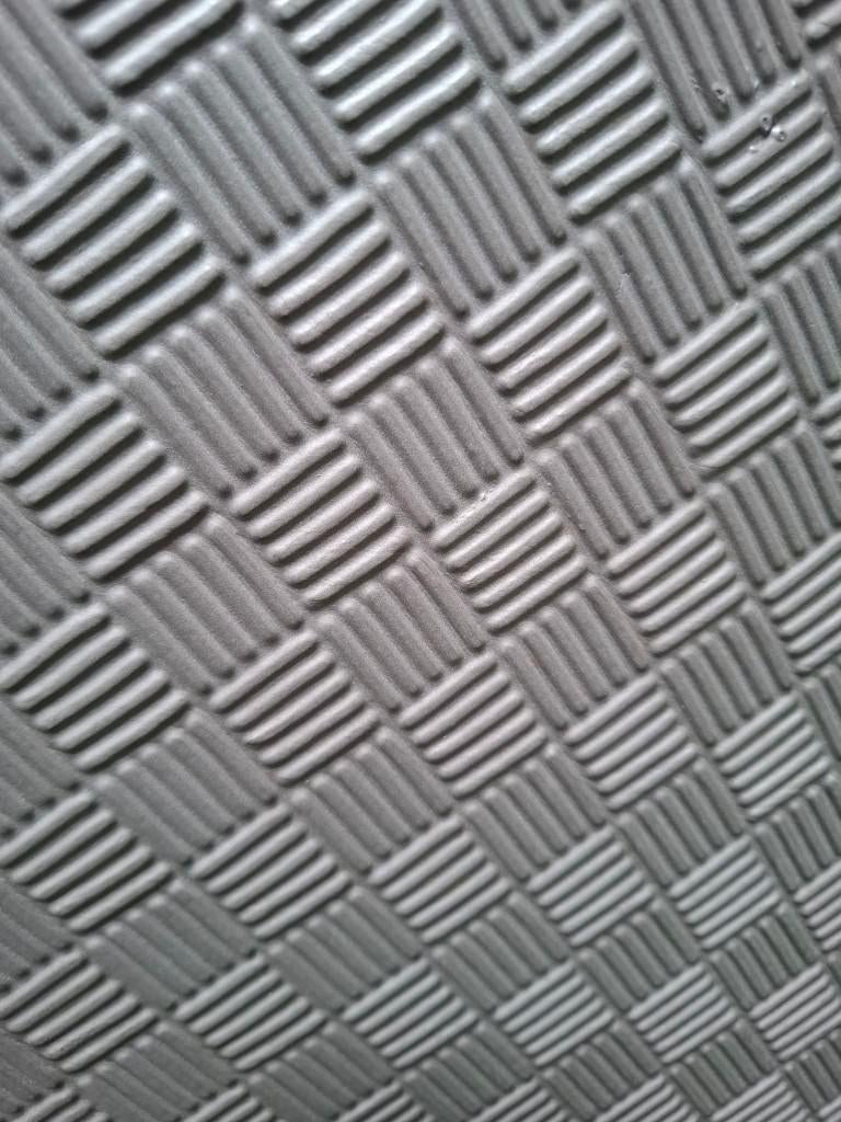 Tatamis Puzzle Noir / Gris - 40mm d'épaisseur, 1mx1m (occas), Sports & Fitness, Info@kriden.be, Enlèvement ou Envoi, Belgique