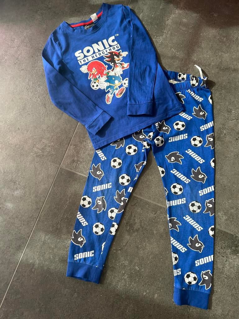 Pyjama Sonic, Enfants & Bébés, Vêtements enfant | Taille 110, Enlèvement, Utilisé