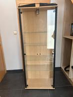 Vitrinekast met verlichting, Huis en Inrichting, Kasten | Vitrinekasten, Ophalen, 50 tot 100 cm, Zo goed als nieuw, Modern