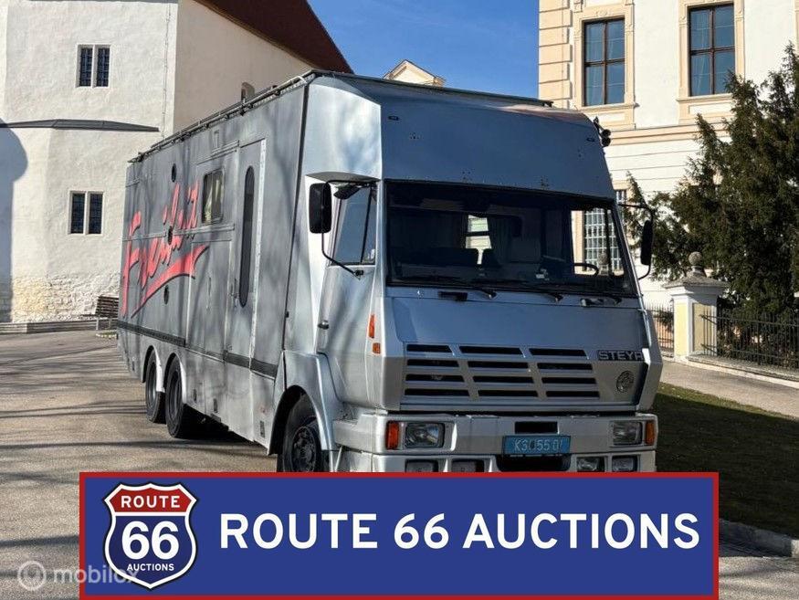 Steyr 1491 | 1987 | Route 66 Auctions, Autos, Oldtimers & Ancêtres, Entreprise, Achat, Autres marques, Essence, Autre carrosserie