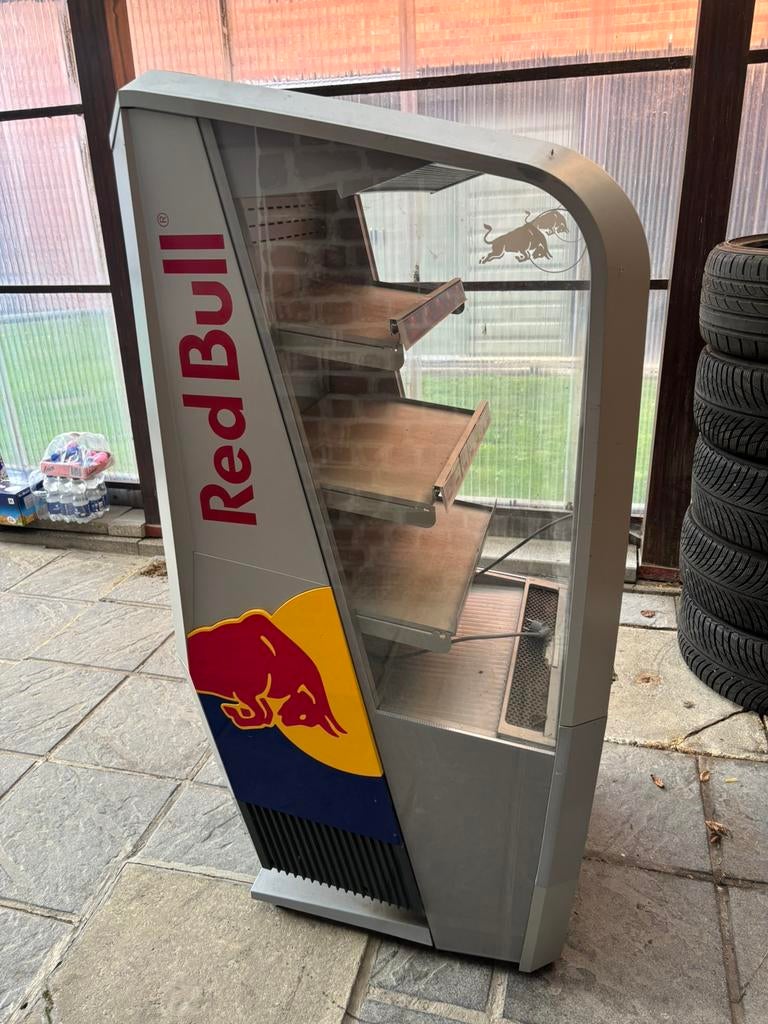 Frigo red bull, Ophalen, Zo goed als nieuw