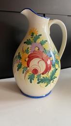 Très jolie grande cruche en faïence, Ophalen