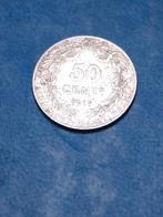 Zilveren 50 cent 1911 Vlaams, Postzegels en Munten, Ophalen of Verzenden
