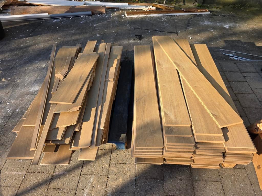 Laminaatvloer quickstep, Ophalen