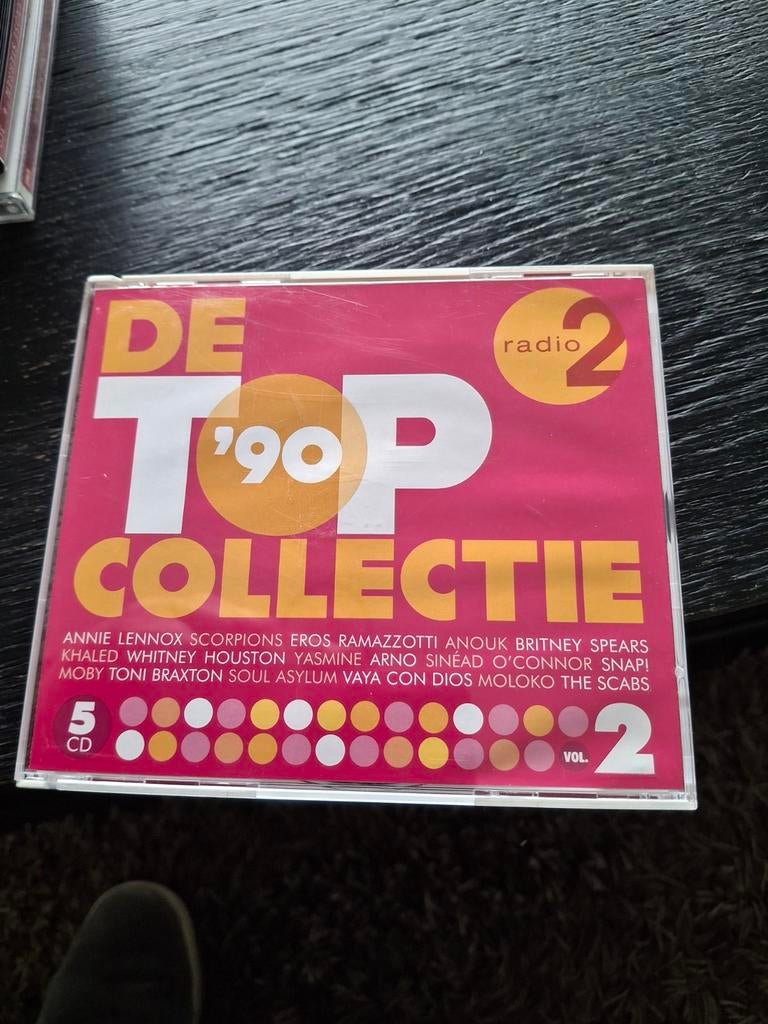 5 cd box de top 90 collectie radio 2, Cd's en Dvd's, Ophalen of Verzenden