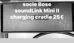 Socle Bose noir soundlink, Enlèvement, Utilisé, Autres types, Bose