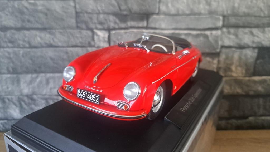 Porsche 356 speedster 1/18éme, Neuf, Enlèvement ou Envoi, Voiture, Norev