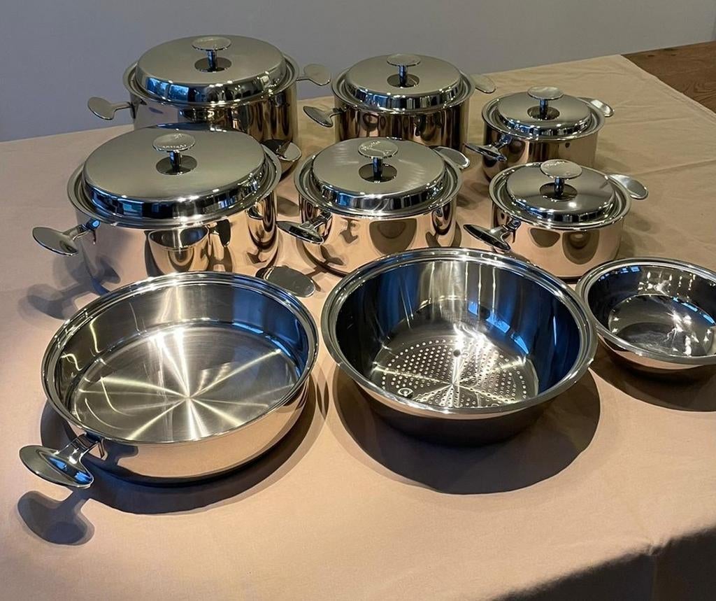 Nouveau casserole Vanstahl 17 pc, Neuf, Inox, Enlèvement ou Envoi, Plaque céramique