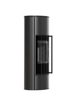 26019 Houtkachel NIEUW Erik /w/ black, Huis en Inrichting, Kachels, Ophalen, Vrijstaand, Hout, Nieuw