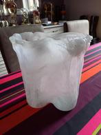 Double vase murano, Enlèvement, Blanc