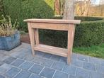 Sidetable uit massieve teak. Geluchtgomd., Huis en Inrichting, Tafels | Sidetables, Ophalen of Verzenden