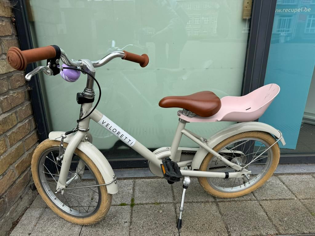 Veloretti kinderfiets 16 inch - 3 tot 6 jaar, Fietsen en Brommers, Ophalen, Zo goed als nieuw