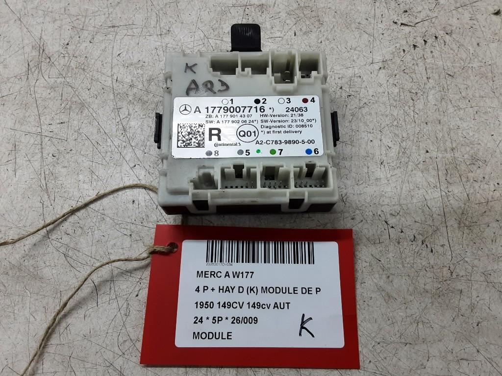 UNITE ELECTRONIQUE Mercedes-Benz A (177.0) (A1779007716), Autos : Pièces & Accessoires, Électronique & Câbles, Mercedes-Benz, Utilisé