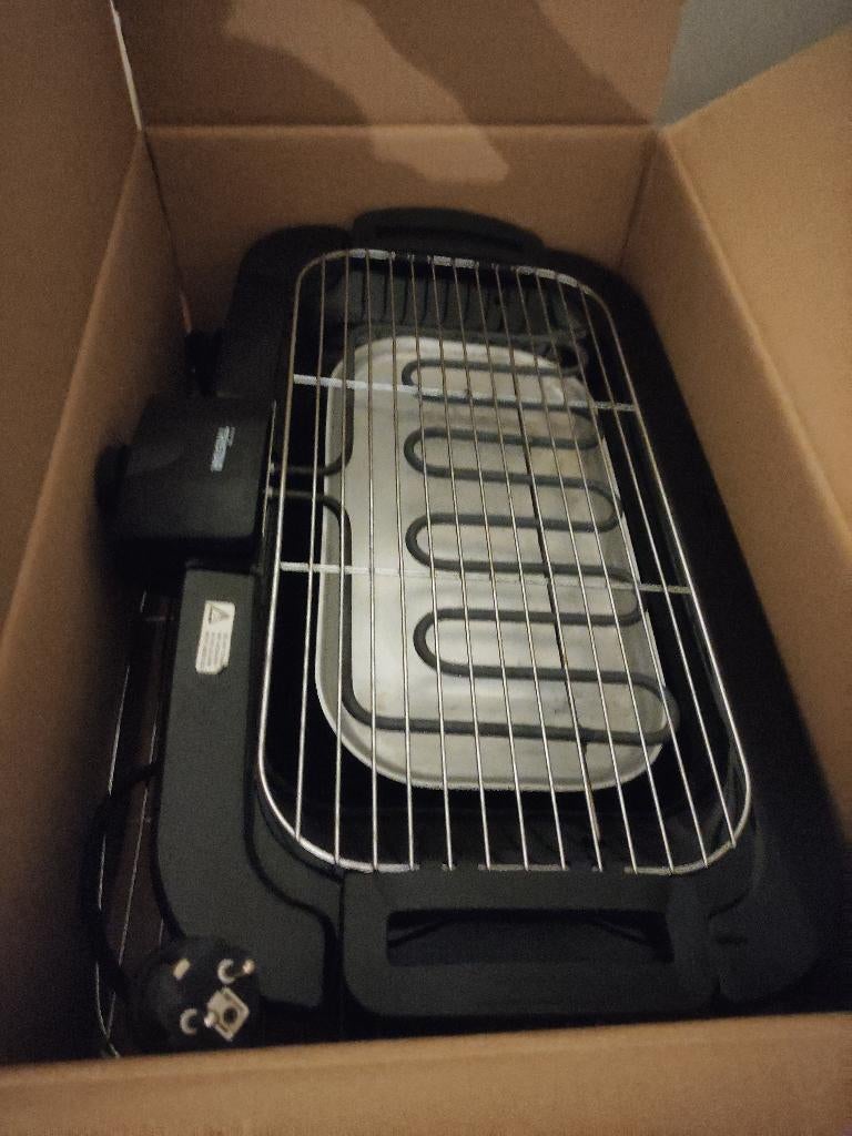 Elektrische bbq barbecue, Tuin en Terras, Elektrische barbecues, Ophalen of Verzenden, Gebruikt, Tristar