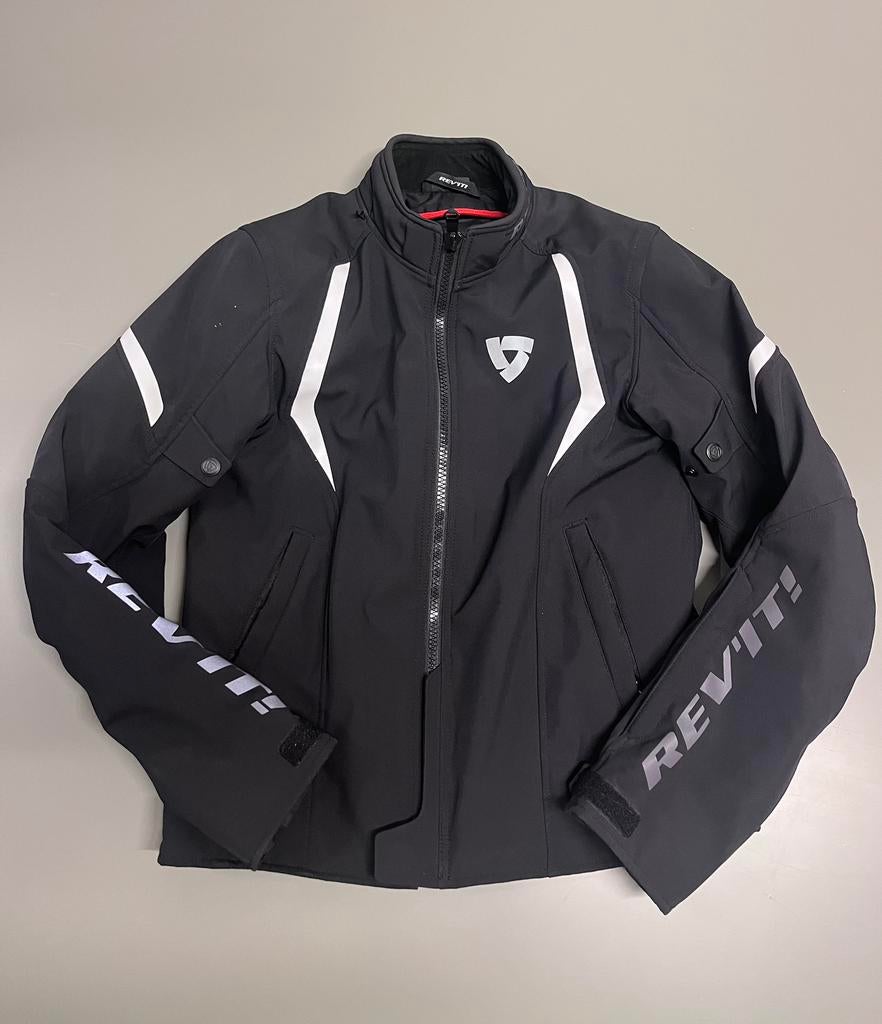 Blouson moto Rev'it type Burn en très bon état Medium, Motos, Enlèvement, Neuf, sans ticket, Femmes, Manteau | tissu