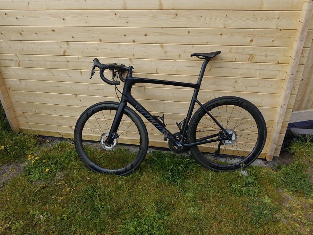 Specialized Tarmac SL6 Disc+DI2+dual powermeter (maat 61), Vélos & Vélomoteurs, Autres marques, Enlèvement, Utilisé, 61 à 65 cm